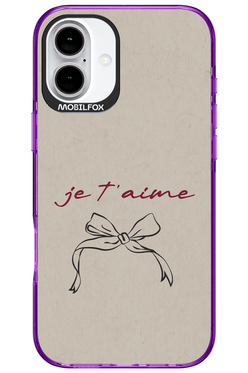 JET'AIME 2.0 - Apple iPhone 16 Plus