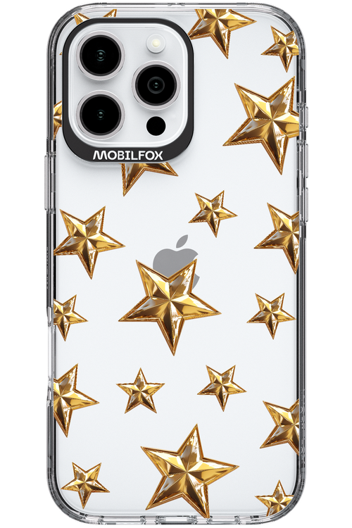 Gold Stars - Apple iPhone 16 Pro Max