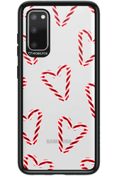 Candy Cane Hearts - Samsung Galaxy S20