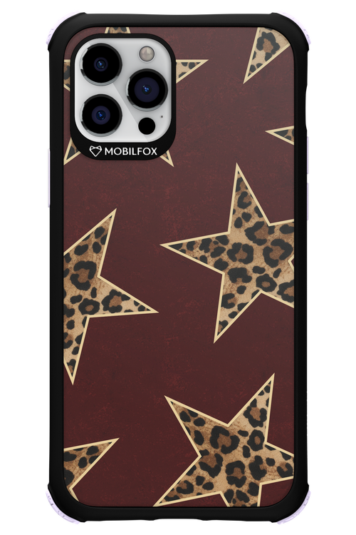 Wild Stars Burgundy - Apple iPhone 12 Pro