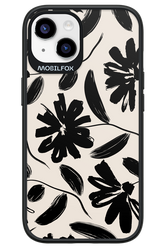 Monochrome Flowerss 2.0 - Apple iPhone 14