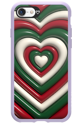 XMAS Hearts - Apple iPhone SE 2020
