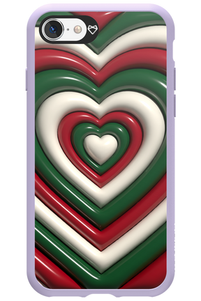 XMAS Hearts - Apple iPhone SE 2020