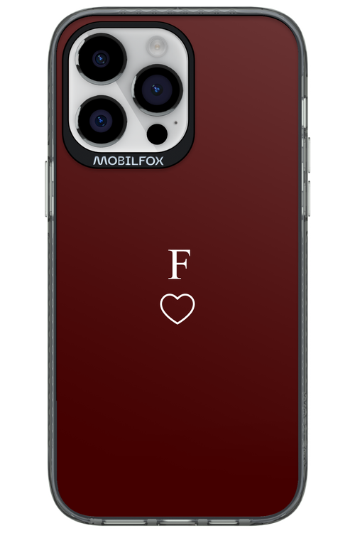 F Burgundia 2.0 - Apple iPhone 14 Pro Max