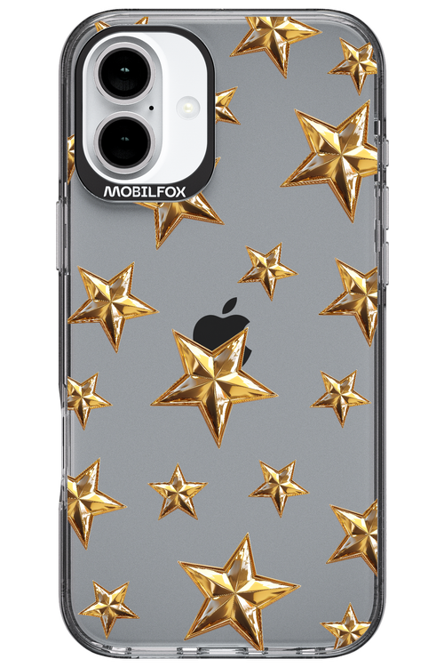 Gold Stars - Apple iPhone 16 Plus