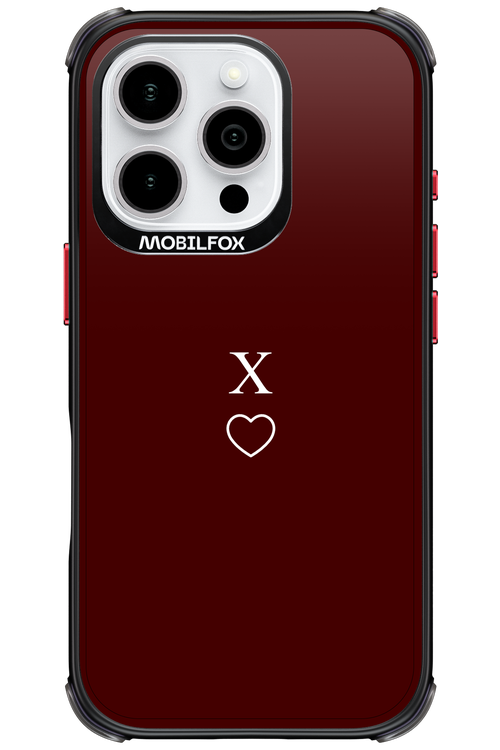 X Burgundia 2.0 - Apple iPhone 16 Pro