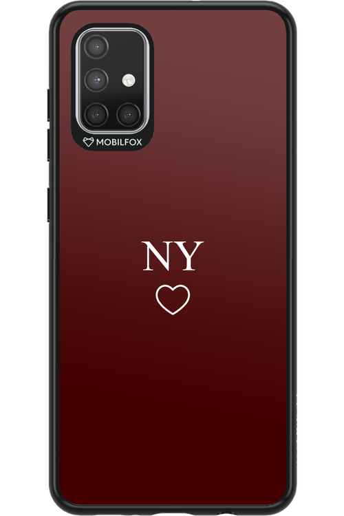 NY Burgundia 2.0 - Samsung Galaxy A71