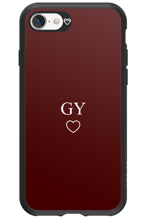GY Burgundia 2.0 - Apple iPhone 8
