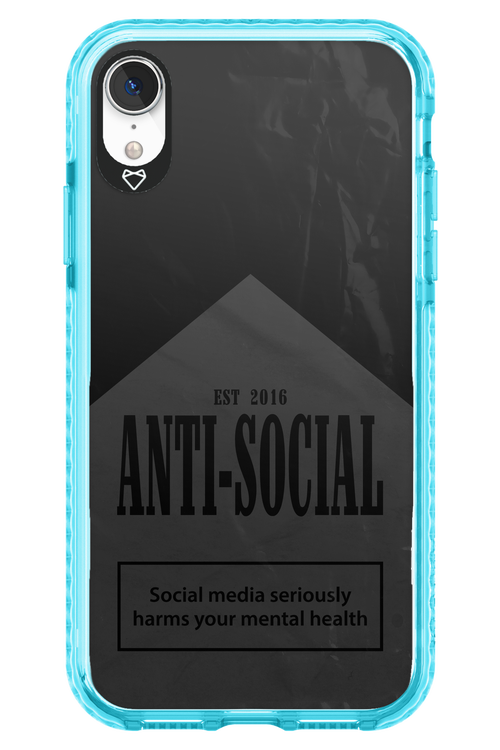 ANTI-SOCIAL (BLVCK) 2.0 - Apple iPhone XR