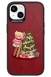 Christmas Bear (Burgundy) - Apple iPhone 14