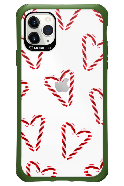 Candy Cane Hearts - Apple iPhone 11 Pro Max