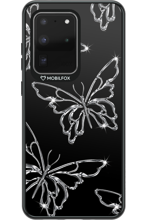 Silver Butterfly 2.0 - Samsung Galaxy S20 Ultra 5G