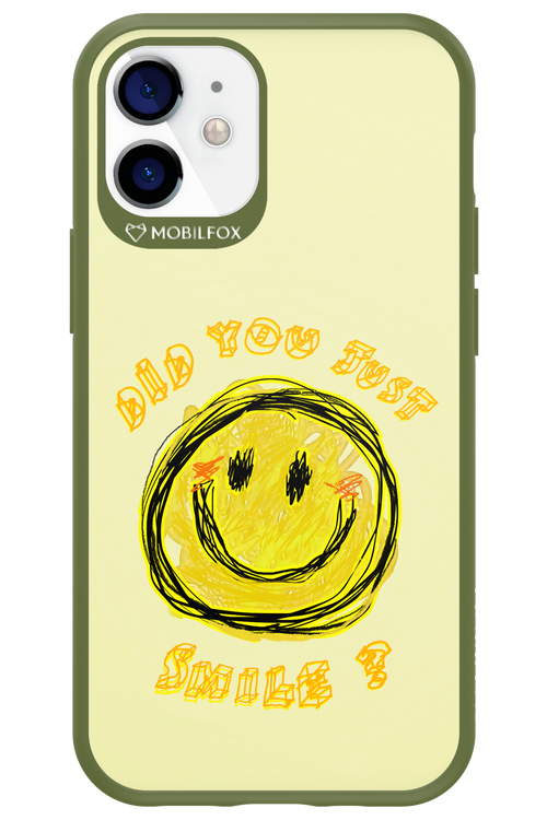 Crayon Smiley - Apple iPhone 12 Mini