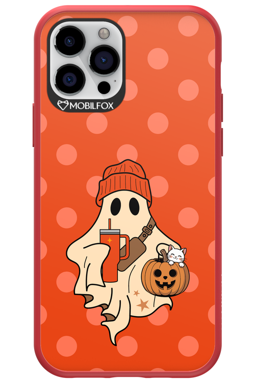 Ghost Girl (Orange) - Apple iPhone 12 Pro
