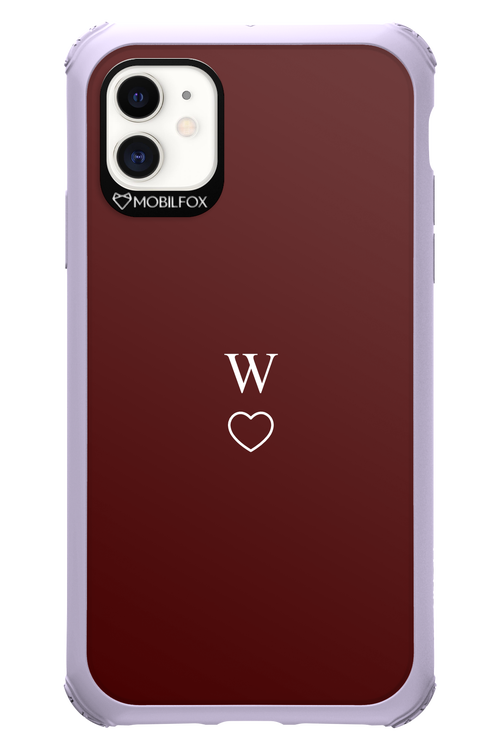 W Burgundia 2.0 - Apple iPhone 11