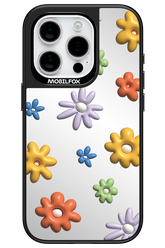 Pufferflowers Mirror - Apple iPhone 15 Pro