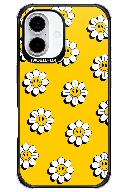 Smiley Flowers - Apple iPhone 16