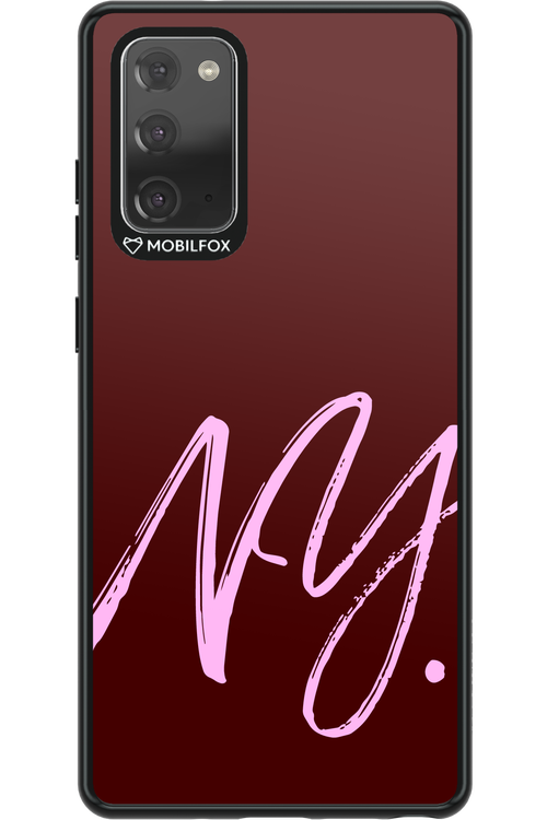 (Dark Blush) NY 2.0 - Samsung Galaxy Note 20