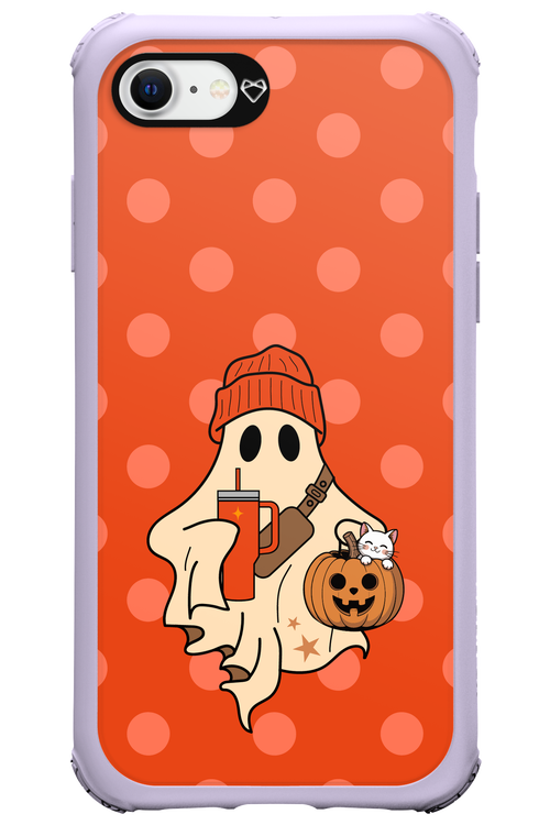 Ghost Girl (Orange) - Apple iPhone 8