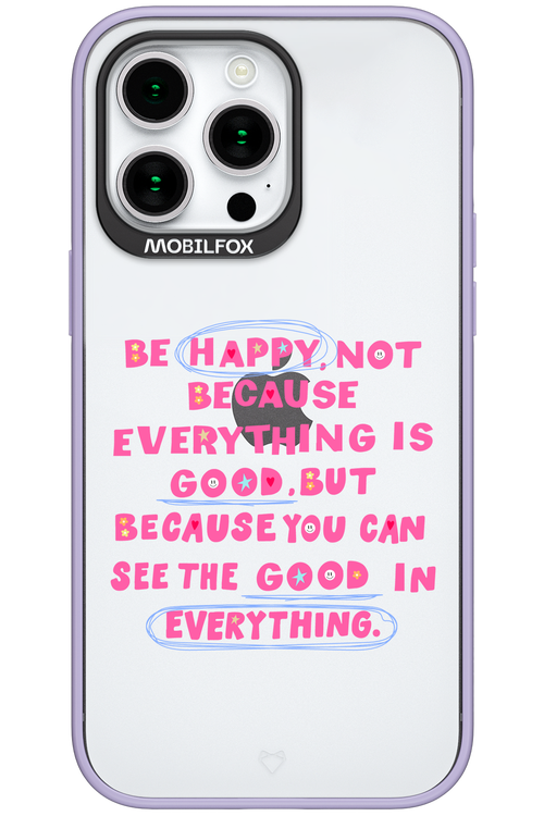 Be Happy 2.0 - Apple iPhone 15 Pro Max