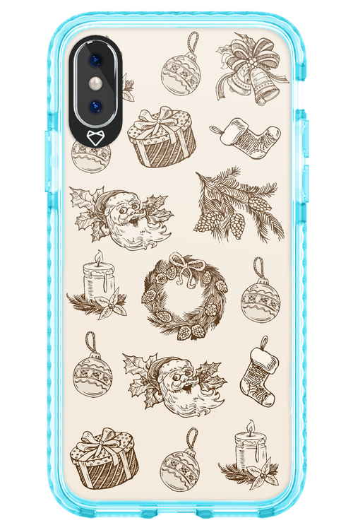 Christmas Paper - Apple iPhone X