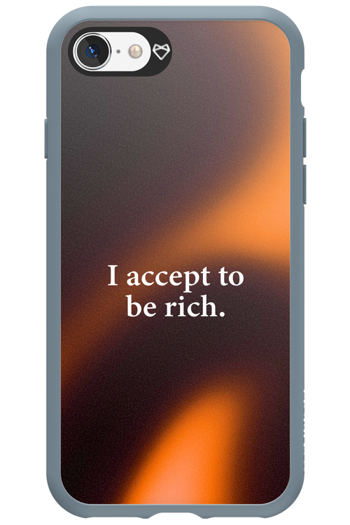 I accept to be rich - Apple iPhone SE 2020