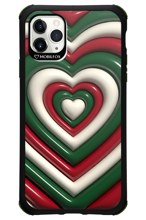 XMAS Hearts - Apple iPhone 11 Pro Max