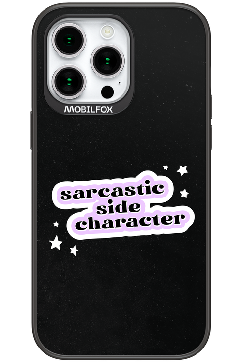 Sarcastic Black - Apple iPhone 15 Pro Max