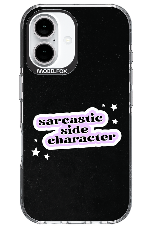 Sarcastic Black - Apple iPhone 16