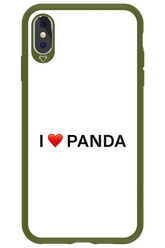 Panda Love White - Apple iPhone XS Max