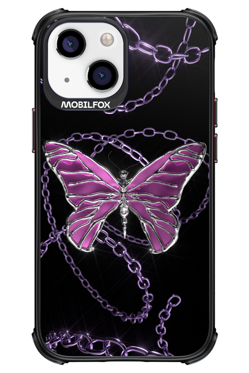 Butterfly Necklace - Apple iPhone 13 Mini