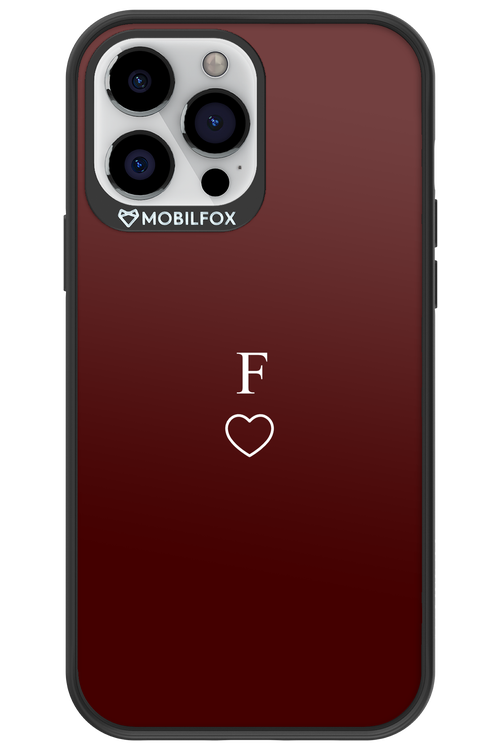 F Burgundia 2.0 - Apple iPhone 13 Pro Max