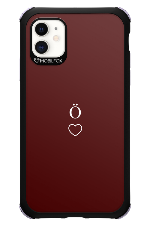 O Burgundia II 2.0 - Apple iPhone 11