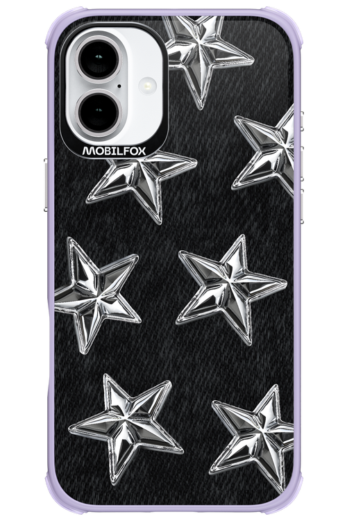 Chrome Stars - Apple iPhone 16 Plus