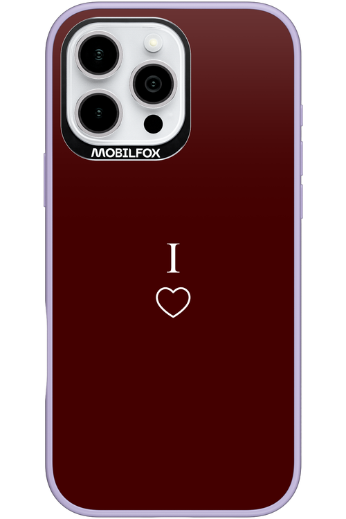 I Burgundia 2.0 - Apple iPhone 16 Pro Max