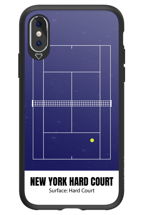 NEW YORK HARD COURT 2.0 - Apple iPhone X