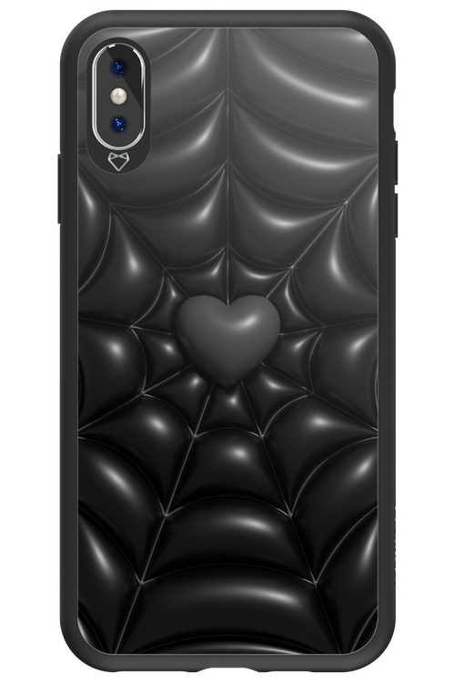 Black Spider Heart - Apple iPhone XS Max