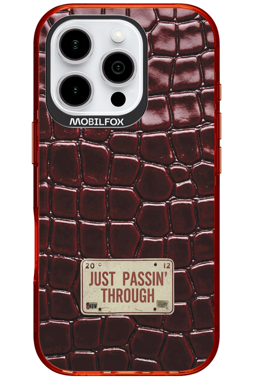 Just passin through 2.0 - Apple iPhone 16 Pro