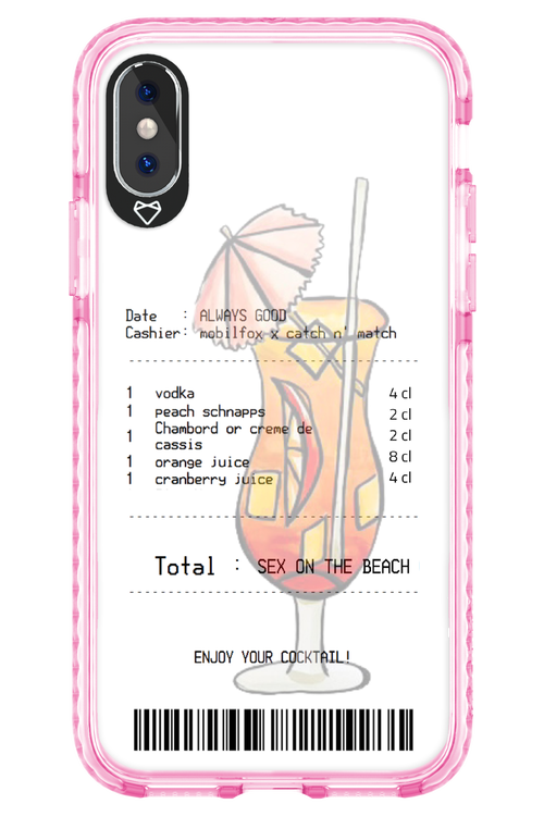 sex on the beach cocktail - Apple iPhone X