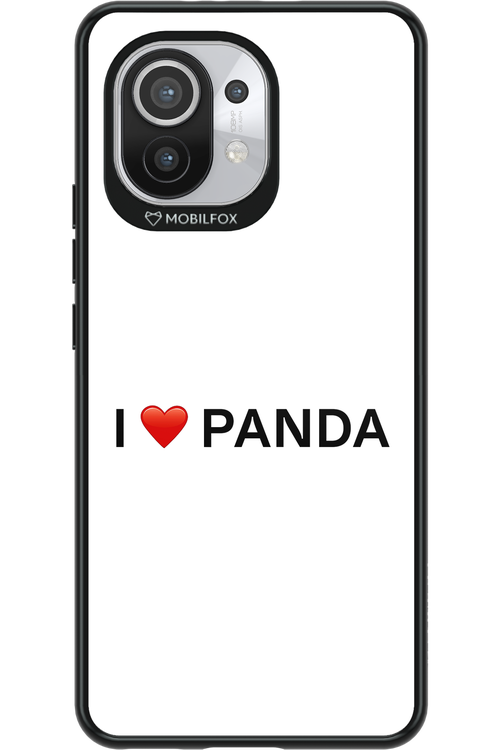 Panda Love White - Xiaomi Mi 11 5G