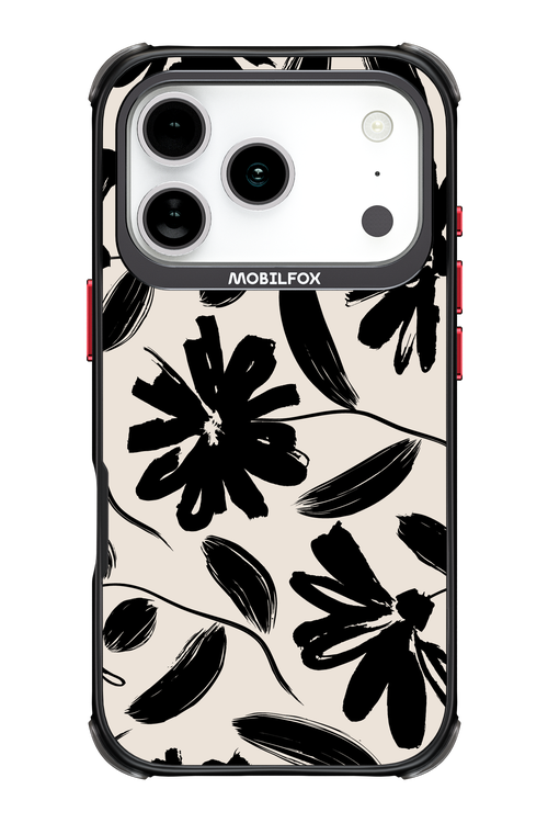 Monochrome Flowerss 2.0 - Apple iPhone 17 Pro