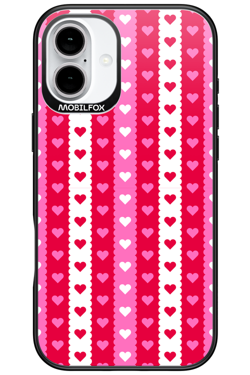 Christmas Heart Biscuit - Apple iPhone 16 Plus