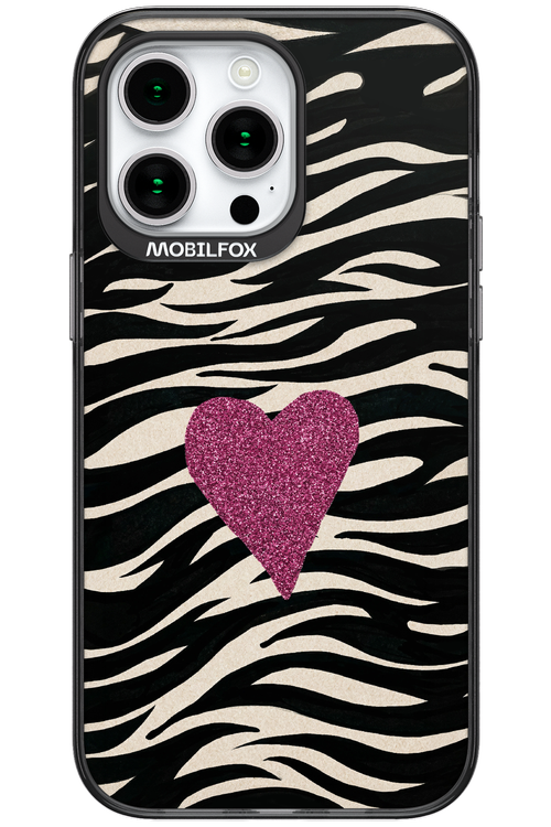 Zebra Heart 2.0 - Apple iPhone 15 Pro Max