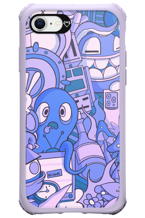 Blue Chaos - Apple iPhone SE 2020