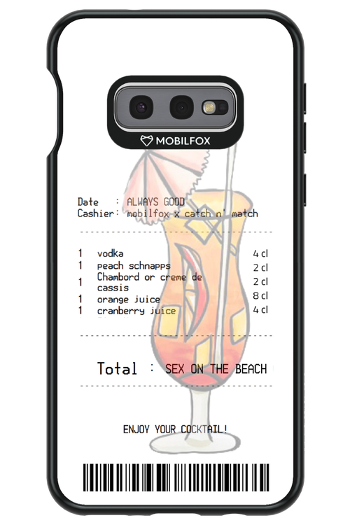 sex on the beach cocktail - Samsung Galaxy S10e