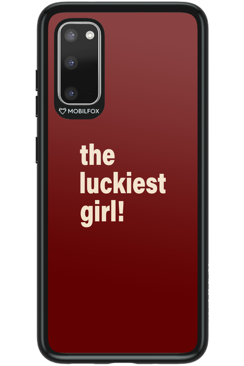 The Luckiest Girl - Samsung Galaxy S20