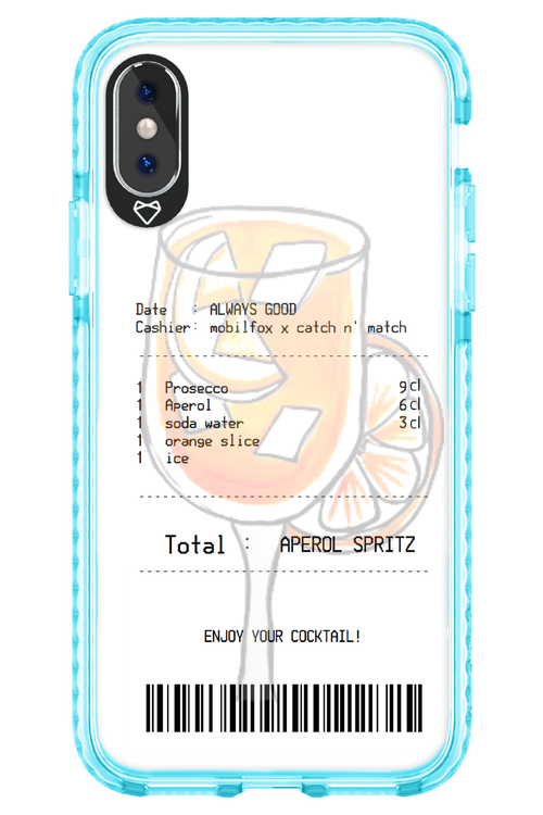 aperol spritz cocktail - Apple iPhone X