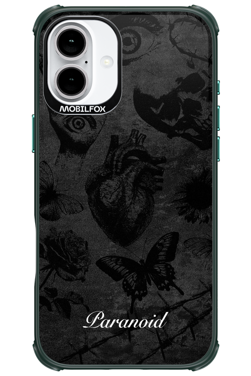 Paranoid (Black) - Apple iPhone 16 Plus