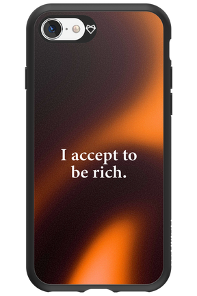 I accept to be rich - Apple iPhone SE 2020