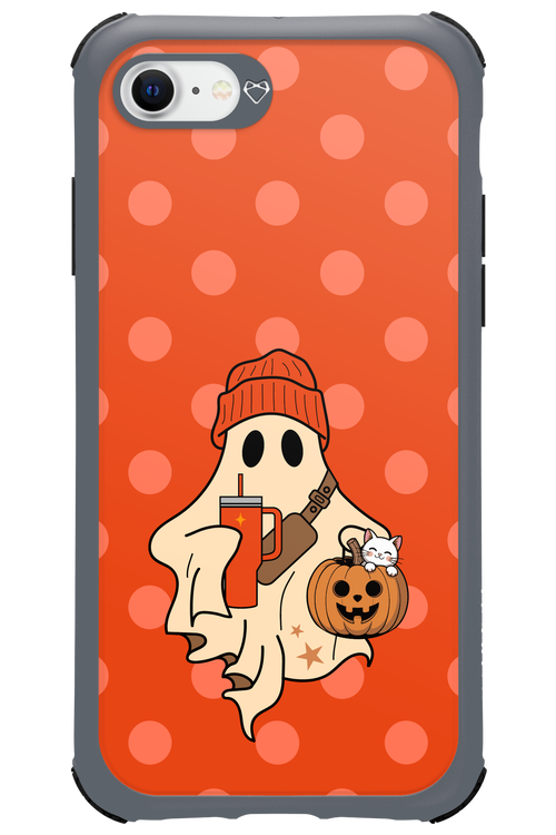 Ghost Girl (Orange) - Apple iPhone SE 2020